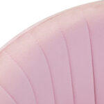 Silla Giratoria 4Rico Qs-Of212G Rosa 5