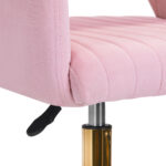 Silla Giratoria 4Rico Qs-Of212G Rosa 6