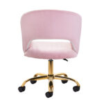Silla Giratoria 4Rico Qs-Of212G Rosa 3