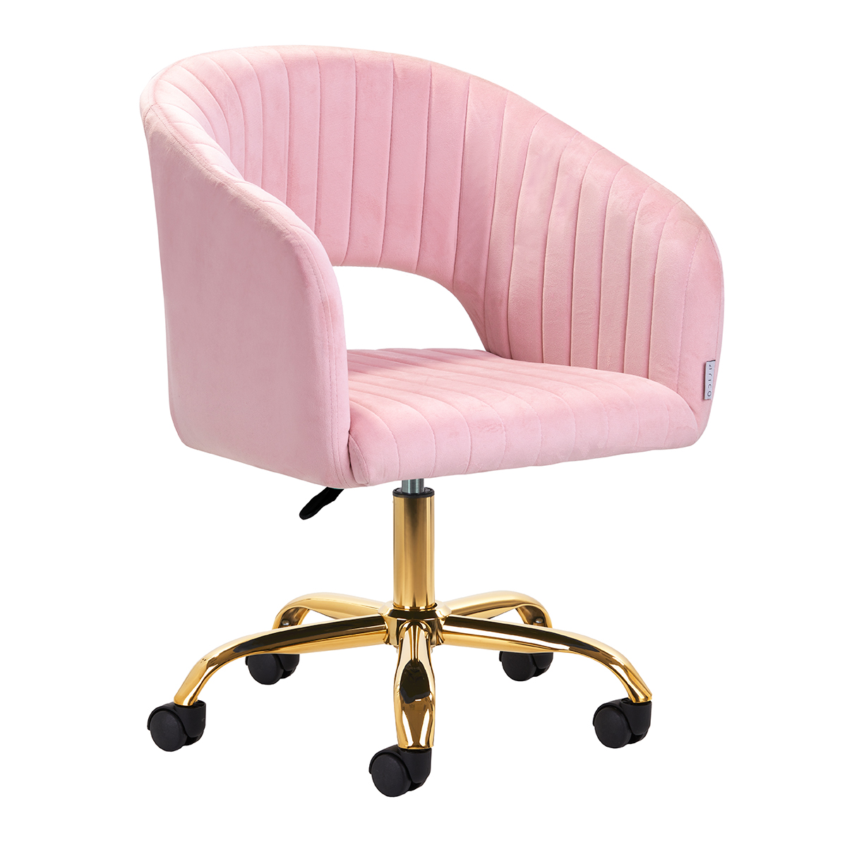 Silla Giratoria 4Rico Qs-Of212G Rosa Silla Giratoria 4Rico Qs-Of212G Rosa