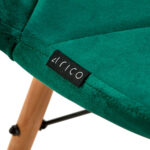 Sillón Cosmético 4Rico Qs-186 Terciopelo Verde 6