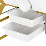 Sillón Cosmético 557G Con Cubetas Blanco 8