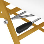 Sillón Cosmético 557G Con Cubetas Blanco 10