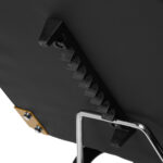 Sillón Cosmético 557G Con Cubetas Negro 9