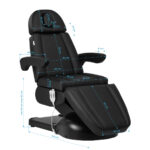 Sillón Cosmético Azzurro Lux 3M Negro 19