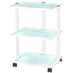 Sillón Cosmético Básico 202 + Mesa Cosmética 1040 + Lámpara Lupa Led S5 7