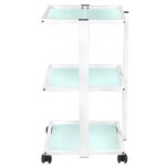 Sillón Cosmético Básico 202 + Mesa Cosmética 1040 + Lámpara Lupa Led S5 8