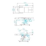 Sillón Cosmético Eléctrico Azzurro 706 Pedi 1 Strong White 1