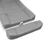 Sillón Cosmético Eléctrico Azzurro 708A 4 Fuertes. Gris Calefactado 4