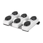 Sillón Cosmético Eléctrico Azzurro 803D 3 Motores Blanco 19