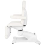 Sillón Cosmético Eléctrico Azzurro 869A Giratorio De 4 Motores, Color Blanco - Image 8