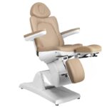 Sillón Cosmético Eléctrico Azzurro 870S Pedi 3 Strong Cappuccino 6