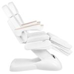 Sillón Cosmético Eléctrico Lux 273B + Taburete 304 Blanco 11