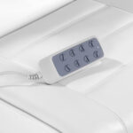 Sillón Cosmético Eléctrico Lux 4M Blanco Con Cuna 9