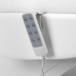 Sillón Cosmético Eléctrico Lux 4M Blanco Con Cuna 10