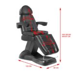 Sillón Cosmético Eléctrico Lux Negro 6
