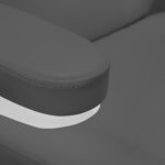 Sillón Cosmético Eléctrico Sillon Classic 3 Motores Con Cuna Pedi Gris 13