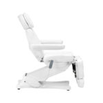 Sillón Cosmético Eléctrico Sillon Classic 3 Motores Con Cuna Pedicura Blanco 3