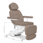 Silló Cosmètic Elèctric Sillon Classic 3 Motors Modern Marró 19