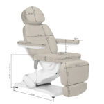 Sillón Cosmético Eléctrico Sillon Classic 3 Motores Sal Marina 19