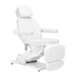 Electric Cosmetic Chair Sillon Classic 4 Motors With Cradle White
