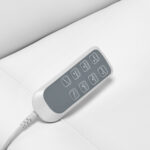 Sillón Cosmético Eléctrico Sillon Classic 4 Motores Con Cuna Blanco 11