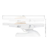 Sillón Cosmético Eléctrico Sillon Lux 273B 3 Motores Blanco 15