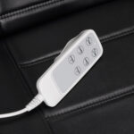 Sillón Cosmético Eléctrico Sillon Lux 273B + Taburete 304 Negro 16