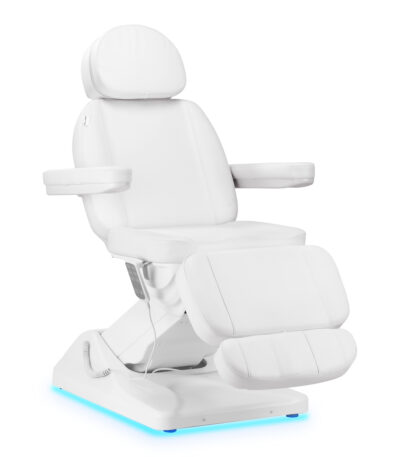 Sillon Luxury 3 Motors Electric Cosmetic Chair White