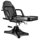 Sillón Cosmético Hidráulico A 234C Pedi Negro 3