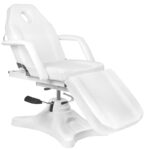 Sillón Cosmético Hidráulico A 234D Con Cuna Blanco 1