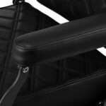 Barber Chair Carlos Extra Black 7