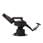 Sillón De Barbero Eléctrico Gabbiano Duke Marrón 6