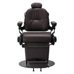 Sillón De Barbero Eléctrico Gabbiano Duke Marrón 1