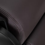 Sillón De Barbero Eléctrico Gabbiano Duke Marrón 10