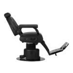 Sillón De Barbero Eléctrico Gabbiano Duke Negro 5