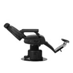 Sillón De Barbero Eléctrico Gabbiano Duke Negro 6