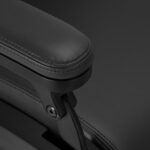 Sillón De Barbero Eléctrico Gabbiano Duke Negro 7