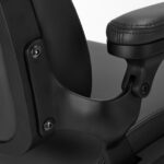Sillón De Barbero Eléctrico Gabbiano Duke Negro 12
