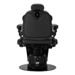 Sillón De Barbero Eléctrico Gabbiano Duke Negro 2