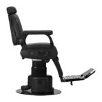 Sillón De Barbero Eléctrico Gabbiano Duke Negro 4