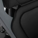 Sillón De Barbero Gabbiano Bruno Con Estructura De Grafito Negro 12