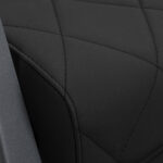 Sillón De Barbero Gabbiano Bruno Con Estructura De Grafito Negro 15
