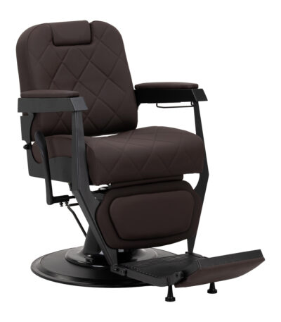 Gabbiano Bruno Barber Chair With Black Brown Frame