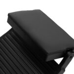 Cadeira de barbeiro Gabbiano Bruno com estrutura preta Preto 8