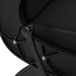 Sillón De Barbero Gabbiano Continental Negro 5