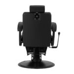 Sillón De Barbero Gabbiano Continental Negro 2