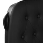 Sillón De Barbero Gabbiano Francesco Black Negro 6