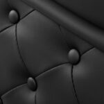 Sillón De Barbero Gabbiano Francesco Black Negro 13