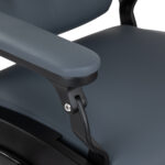 Sillón De Barbero Gabbiano Francesco Negro Grafito 5